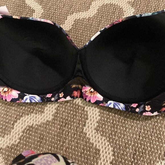 Cacique bra size 42DD lightly lined Balconette bra - Picture 3 of 8